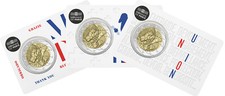 Frankreich 2020 2 Euro Cu/Ni Medizinische Forschung bfr st Pandemie Blister