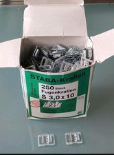 Staba Krallen Fugenkrallen verzinkt  250 Stück  3,0 x 10 mm