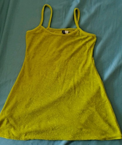 Hennes frottee kleid grün - h&m,