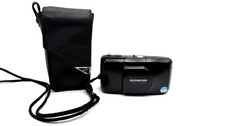 Olympus µ Mju Zoom - Kompaktkamera - Analogkamera - Originaltasche