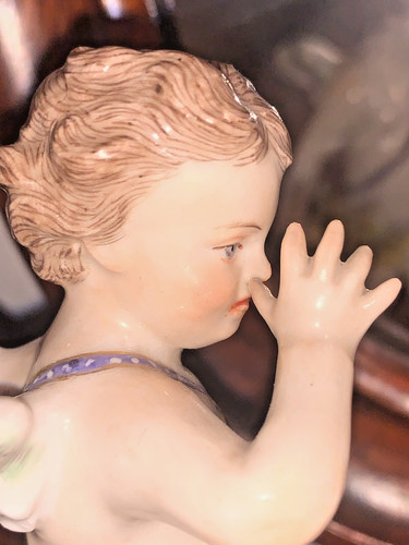 Meissen porzellan figur amor - figur,