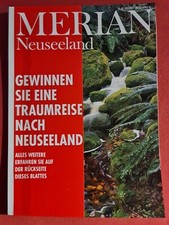 Merian Neuseeland Reiseführer Heft 8/ 1996 Jahrgang 49 Reise Zeitschrift