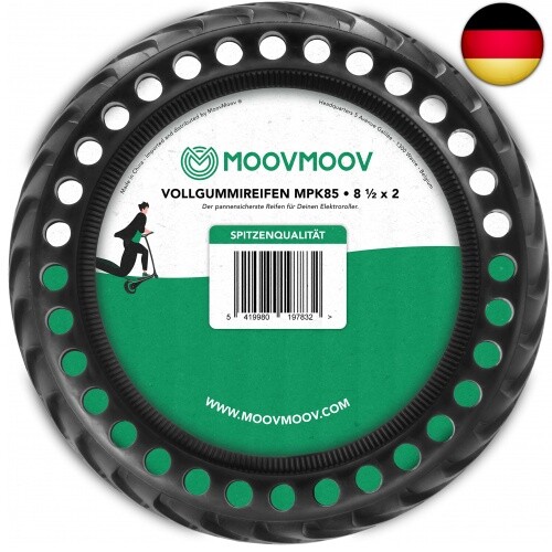 Moovmoov vollgummireifen 5 - vollgummireifen, 8.5