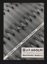 BACKNANG, Werbung 1955, J. F