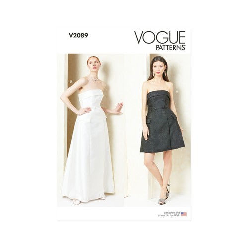 Vogue schnittmuster v2089 - vogue,