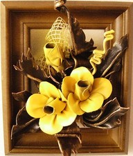 Bild aus Leder in 3D Optik -