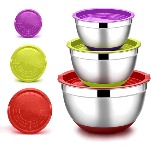 Mixing bowl set piece - mixing, 3-piece