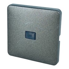 Gira 54656 Aufsatz Simulationsschalter / braun metallic / 546 56