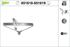 Fensterheber VALEO 851618 für