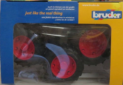 Bruder zwillingsbereifung rot - bruder,