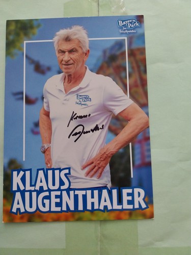 Autogrammkarte bayern münchen - autogrammkarte,