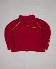 Reebok Fleece Jacke Jacket Rot