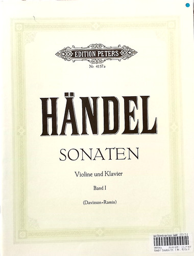 Händel sonaten band für - 1,