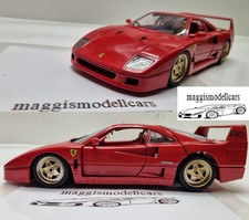 Ferrari F 40 Bj 1987-1992 Modellauto aus Sammlung Maßstab 1:18 Bburago Goldfelge