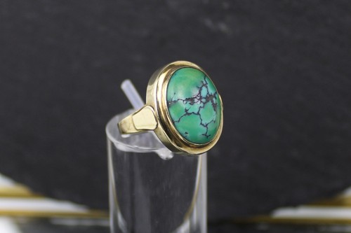 Türkisring goldring 333er - goldring,,