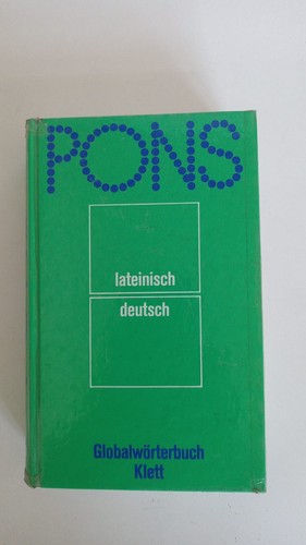 Pons wörterbuch latein - wörterbuch,