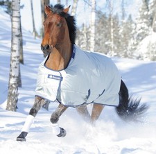 Bucas Power turnout extra in silber, Weidedecke, Outdoordecke -  NEU