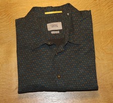 Herren Langarmhemd Camel