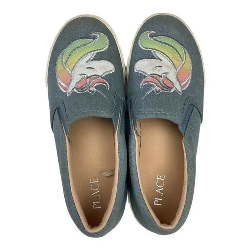 Girls blue denim - blue, slip
