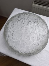 Deckenleuchte Eisglas