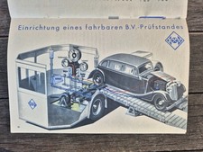 B.V. Aral "Die Brücke",alte Werbung Tankstelle Kraftstoff Benzol Prüfstände,1937