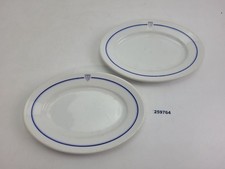 2x Porzellan Teller Platten