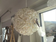 Rosenkugel aus haltbaren Rosen, super Decoration, Hochzeit,SONDERPREIS