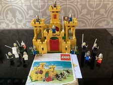 Lego 375, gelbe Ritterburg mit BA (beschädigt) Gebraucht