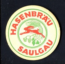Bierdeckel Hasenbräu Saulgau