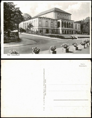 Ansichtskarte bad schwalbach - bad,