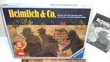 Innen fast wie neu: Heimlich & Co Ravensburger Spiele 1986 Detektiv Taktik TOP