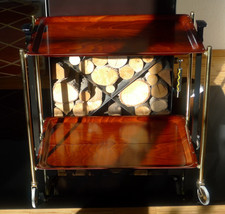 Bremshey Gerlinol Dinett Servierwagen Beistelltisch Teewagen Danish Design Teak