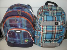 2 Stück: COOCAZOO „EvverClevver“ und BURTON, Schulranzen Schulrucksack Rucksack