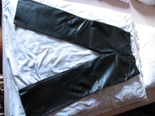 Schwarze Lederhose Herren Gr