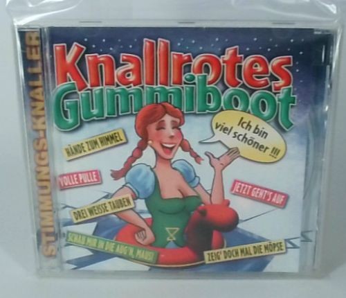 Knallrotes gummiboot - gummiboot,