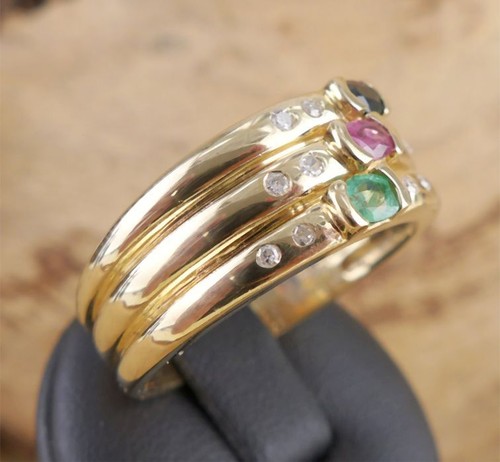 Edelstein diamant ring damen - ring,