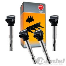 4x NGK ZÜNDSPULE für AUDI A1