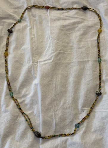 Vintage ethno kette aus afrika - ethno-kette,