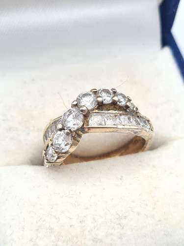 Eleganter damenring 925 - eleganter,