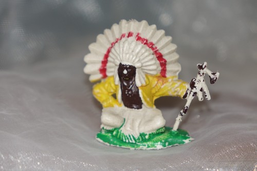 Vintage indianer figur hong - indianer,