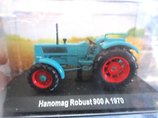 TRAKTOR  HANOMAG Robust 900A 900 A 1970 blau Bulldog IXO Altaya 1:43