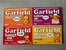 4x Garfield Comic Krüger Buch