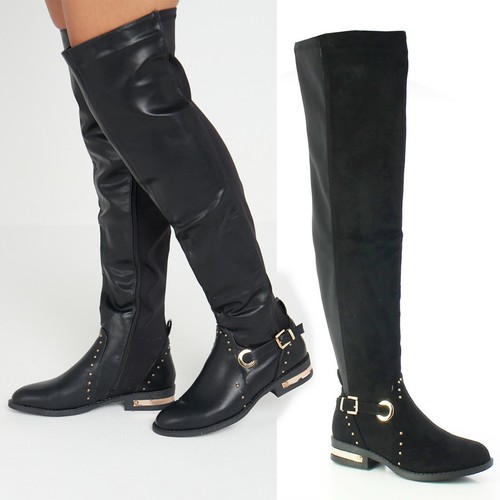 Overknee stiefel damen frauen - overknee-stiefel,