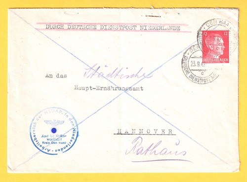 Deutsches reich dienstpost - deutsches,