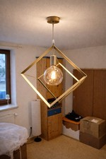 Hängelampe deckenlampe gold - deckenlampe,