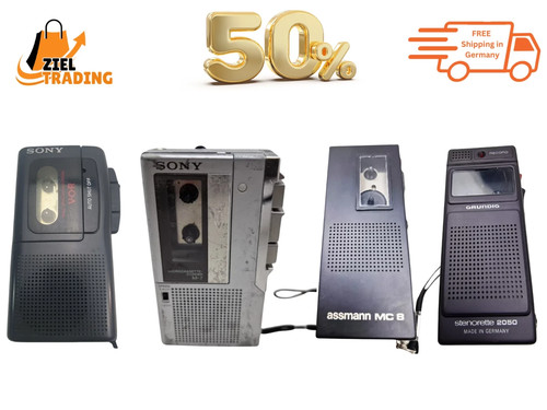 4er set microcassette recorder - 4er,