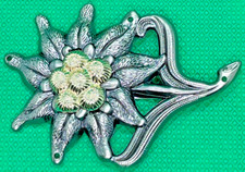 Edelweiß-Mützenabzeichen der