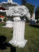Säule, "Sockel alt antik" 51 cm Steinguss, Betonsäule, Figurensockel, Gartendeko