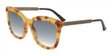 Gucci GG0217S 003 Havana Gold