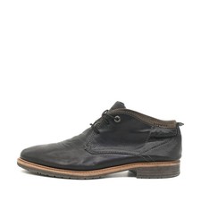 Bugatti Herren Desert Boot Stiefeletten Schwarz Leder Schuhe Boots EU 44